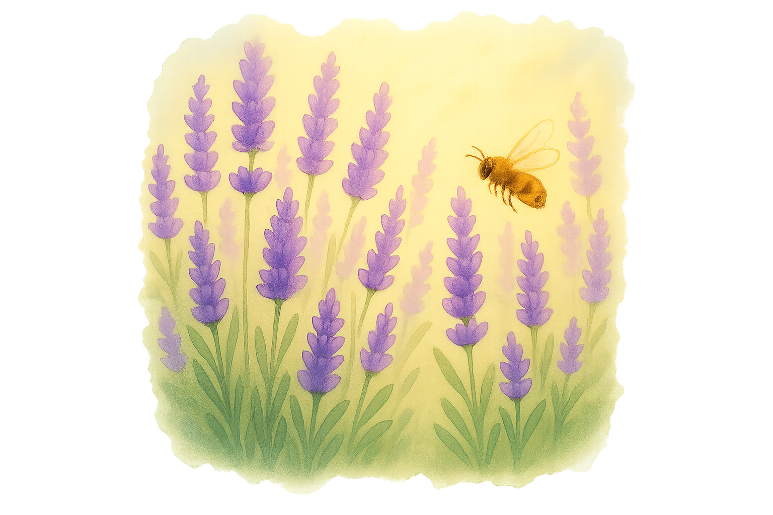 Crumbelina with lavender