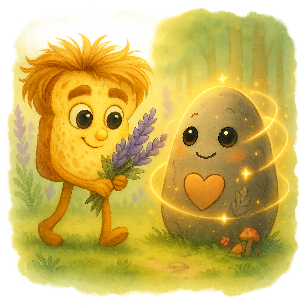 Crumbelina with lavender