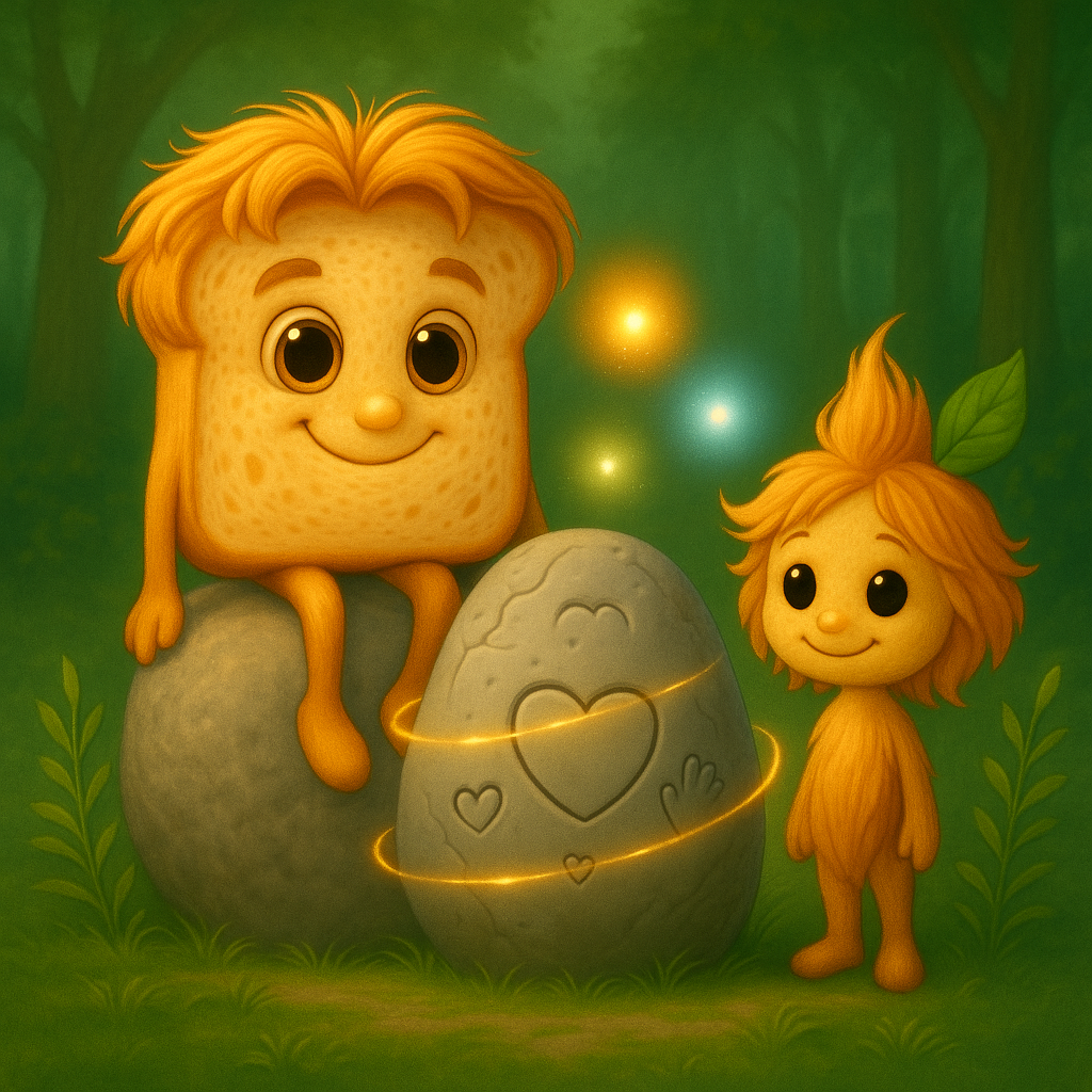 Crumbelina with the Three Pillars